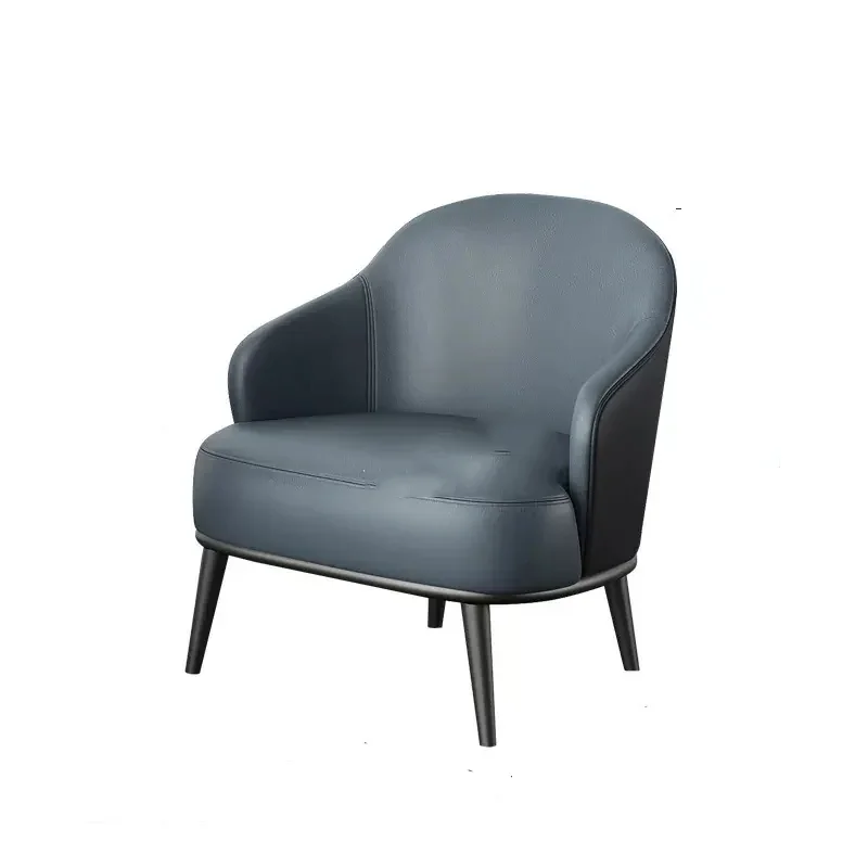 

Metal Modern Chairs Living Room Wedding Design Grey Nordic Lounge Chair Cute Leather Relax Muebles De La Sala Salon Furniture