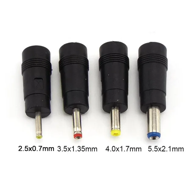 Adattatore Alimentazione CC 90 Gradi - Convertitore 5.5mm A 3.5mm Per Laptop E CCTV - Foto 3
