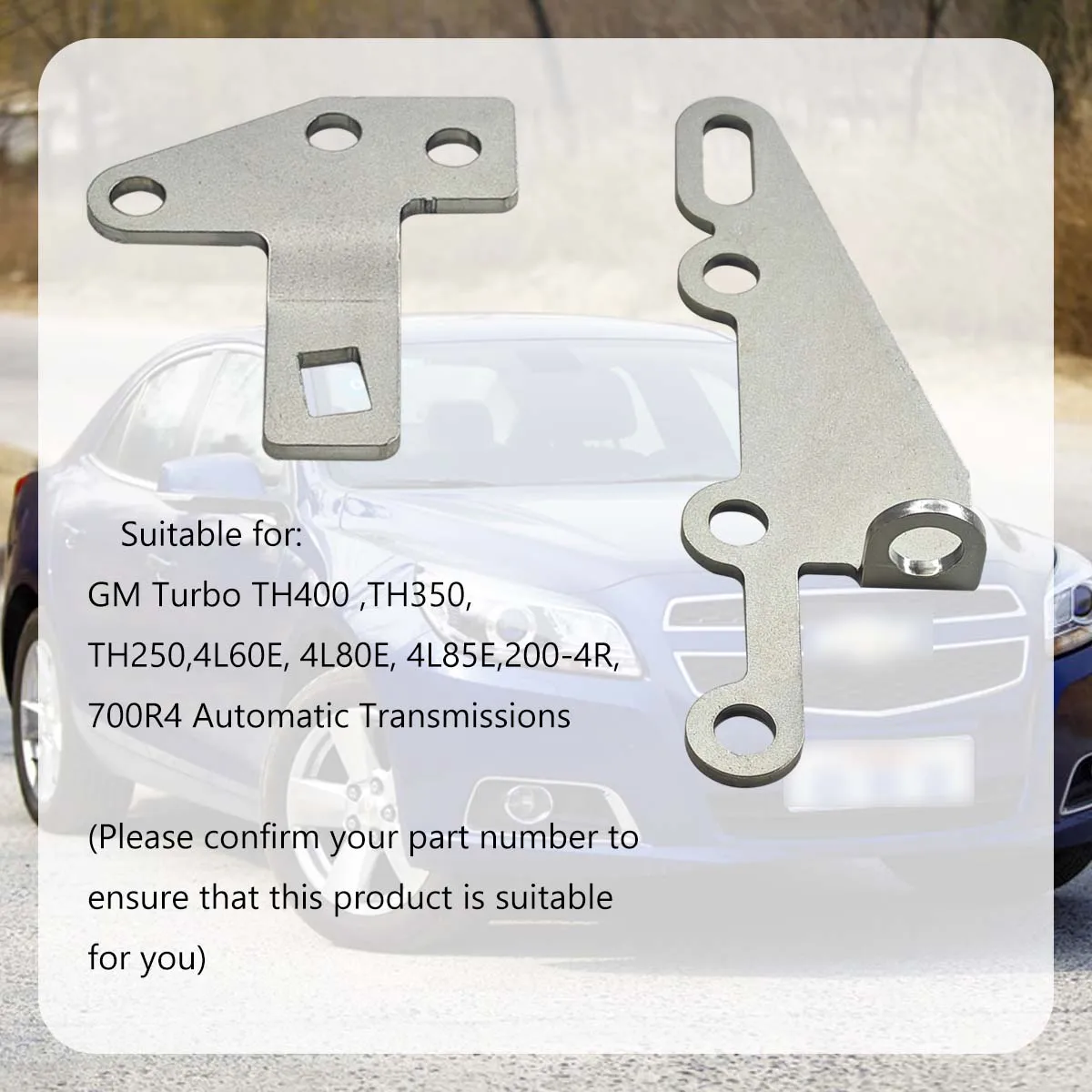 35498 Bracket and Lever Kit Replacement for TH250 TH350 TH400 200-4R 700R4 4L60E 4L80E 4L85E