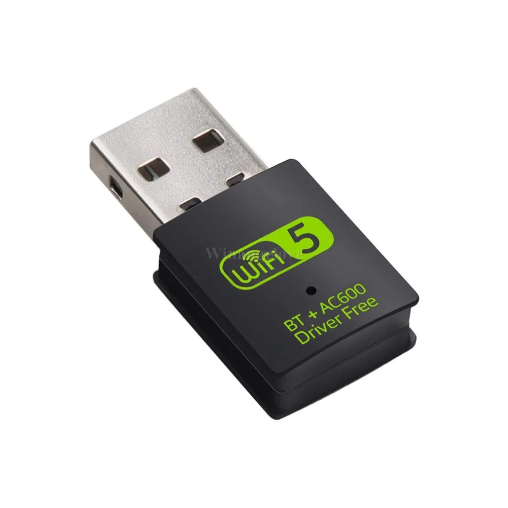 600 Мбит/с Wi-Fi USB адаптер Бесплатный драйвер с Bluetooth 2 в 1 двухдиапазонный 5 ГГц LAN Ethernet