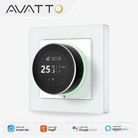 AVATTO WiFi Electric Floor Heating Water/Gas Boiler Temperature Controller，Smart Knob Thermostat Support Tuya Google Home, Alexa