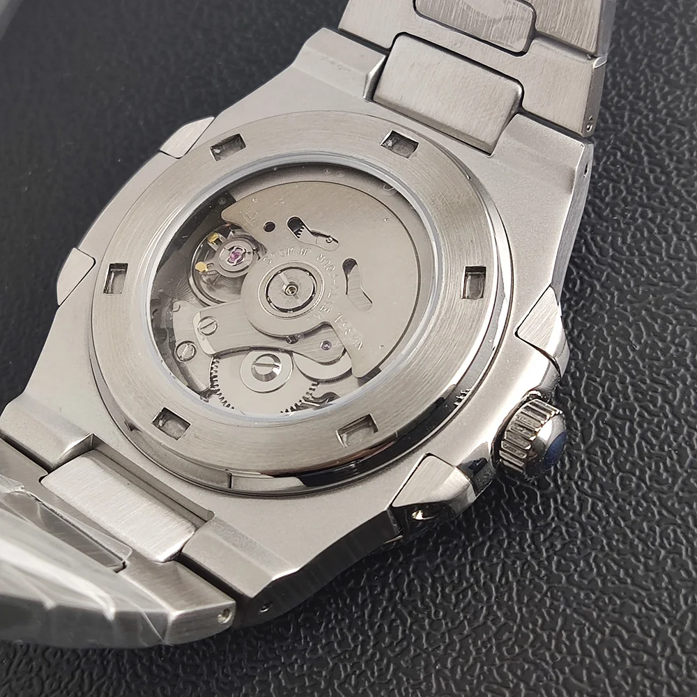  Ʈ ƽ  ð, ̾ ũŻ ¥ ǹ η ƿ Ʈ ̽, 40mm  NH35