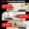 Walking Vibration Pad with APP, 3 in 1 Under Desk Treadmill, 2.5HP Low Noise Walking Treadmill Pad with Remote Control 3