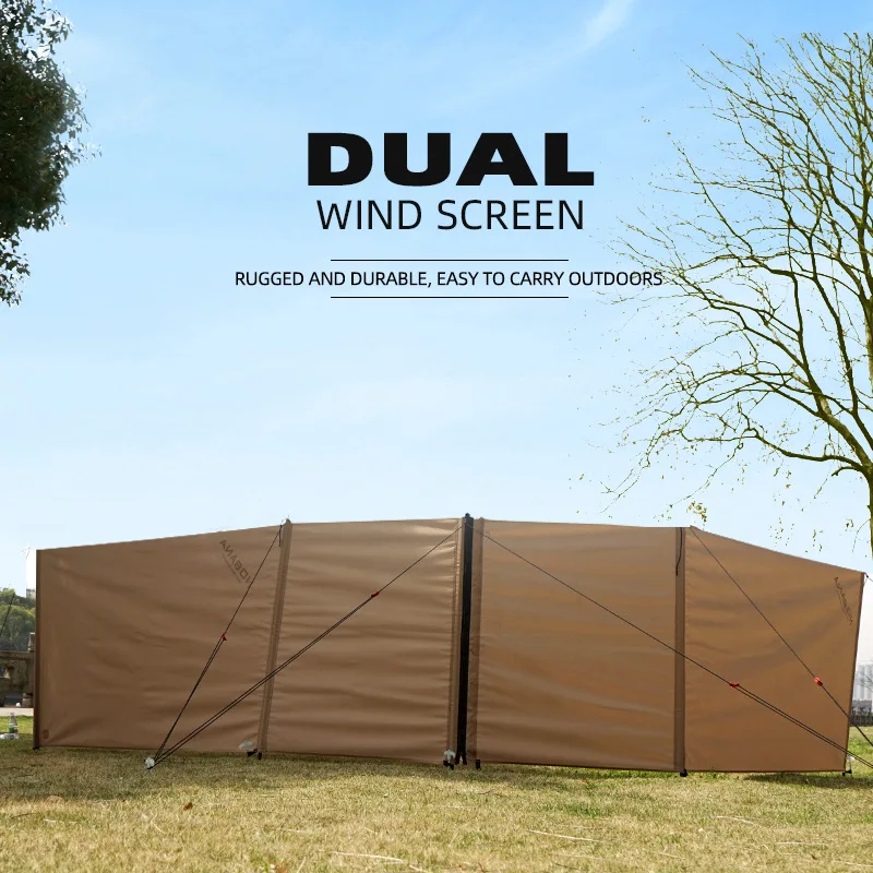 Outdoor Camping Large Wind Deflector Splicing Fence Self driving Travel
