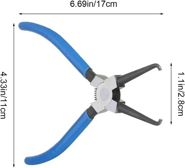 High-quality Joint Clamping Pliers for easy removal of fuel filters and hose pipe buckles