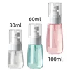 2pcs Mini Spray Bottle Fine Mist Alcohol Atomizer Portable Refillable Liquid Container for Cleaning Skin Care Beauty Accessories 1