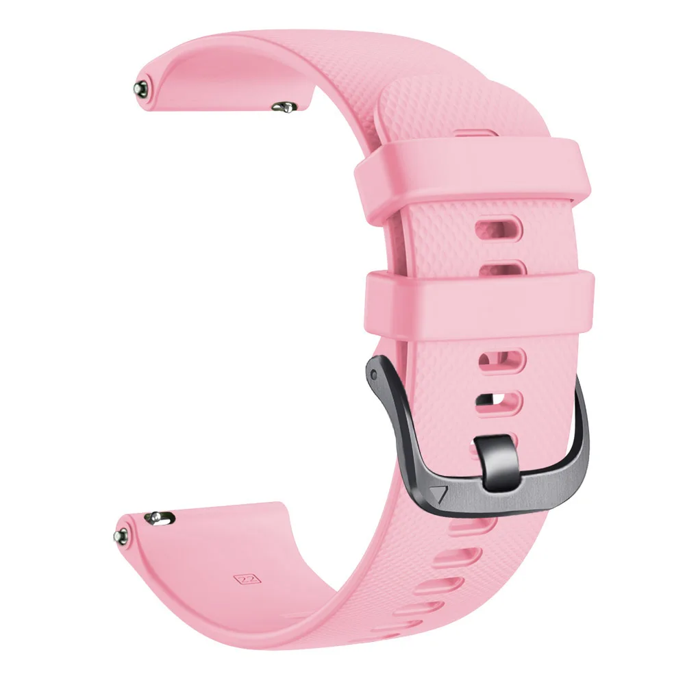 Silicone 22mm Watch Strap Wristband Bracelet