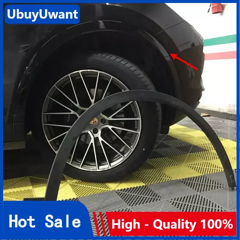 

4Pcs High Quality Car Fender Wheel Eyebrow Protector Wheel Arch Trim Strip For Porsche Cayenne 2018 2019 2020