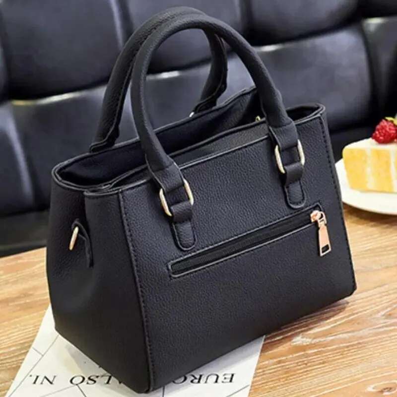 new 2024 PU Leather Ladies HandBags Women Vintage Purse Plush Tassel Bags Tote Crossbody Shoulder Bag