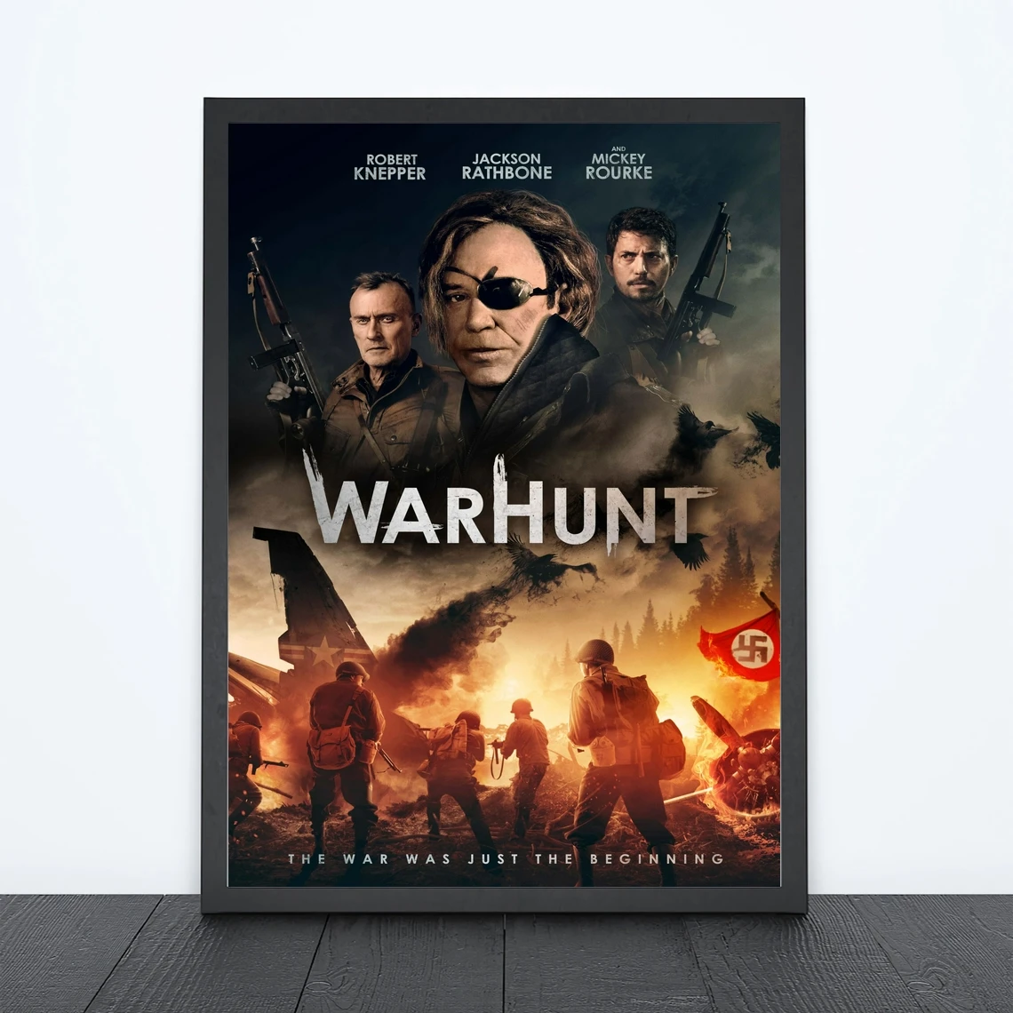 

Художественный постер по мотивам фильма Warhunt (2022), художественная Обложка, Фотопечать со звездами, Декор для дома в квартире, настенная живопись (без рамки)