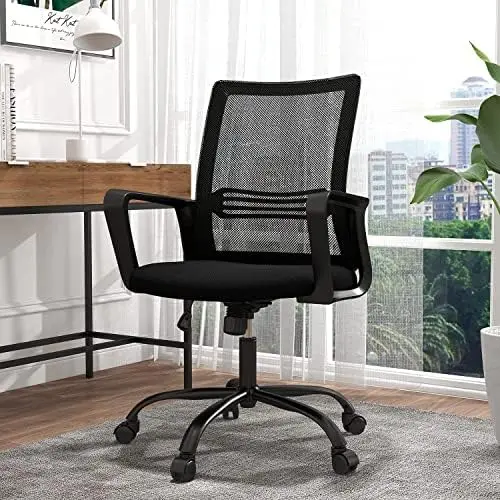 Dropship Office Chair Breathable Mesh, Computer Chair Lumbar