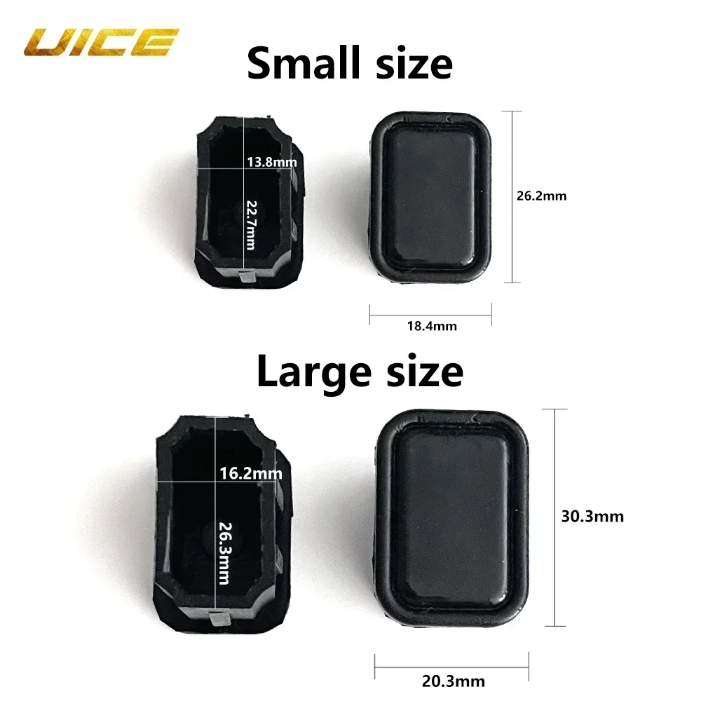 Ice Hockey Stick End Cap 10pcs Set Rubber End Plug Hockey Accessories Adult Ice Hockey Stick Accessory 6