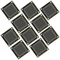 40x40mm Size Prototype Board Double Side Prototype DIY Universal Printed Circuit PCB Board Protoboard(Pack of 10)