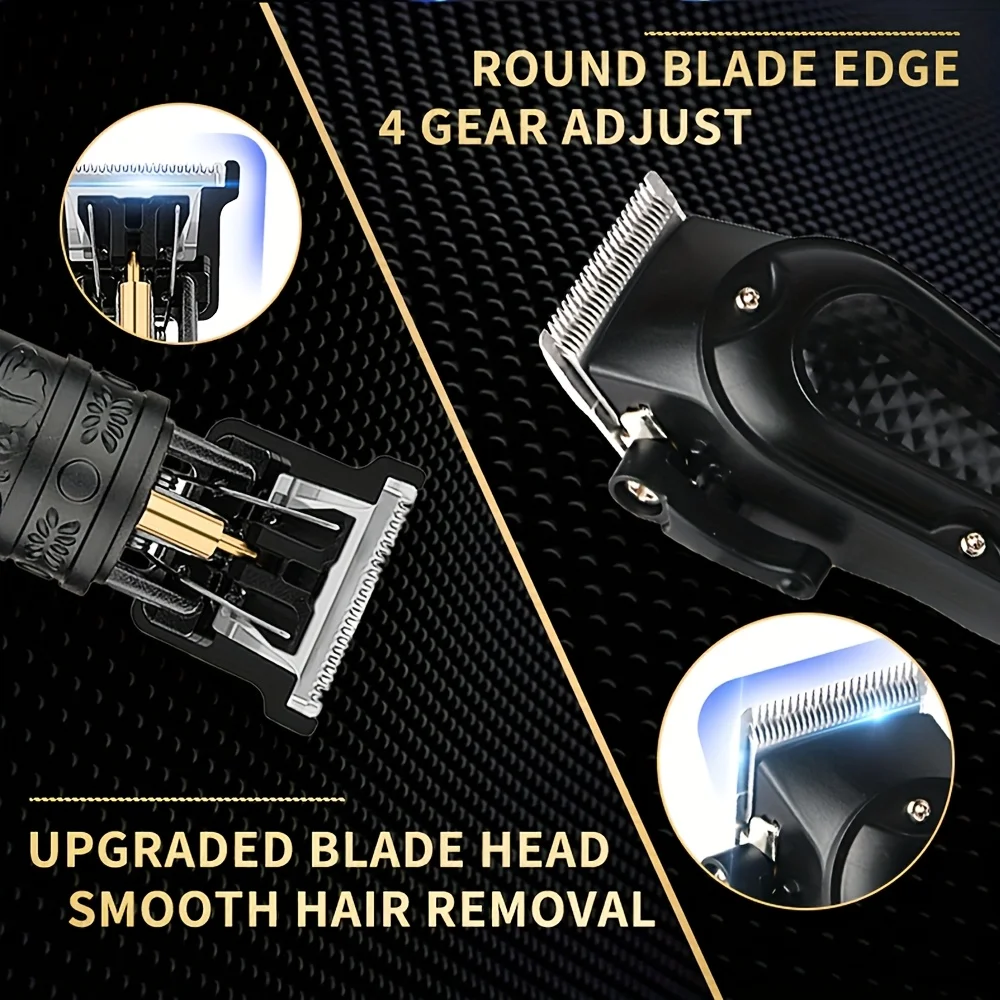 Personal beauty care set hairdresser / hair trimming / nose hair trimming men’s beauty gift large capacity battery silent shavin BEST SELLERS Personal beauty care set hairdresser / hair trimming / nose hair trimming men’s beauty gift large capacity battery silent shavin BEST SELLERS