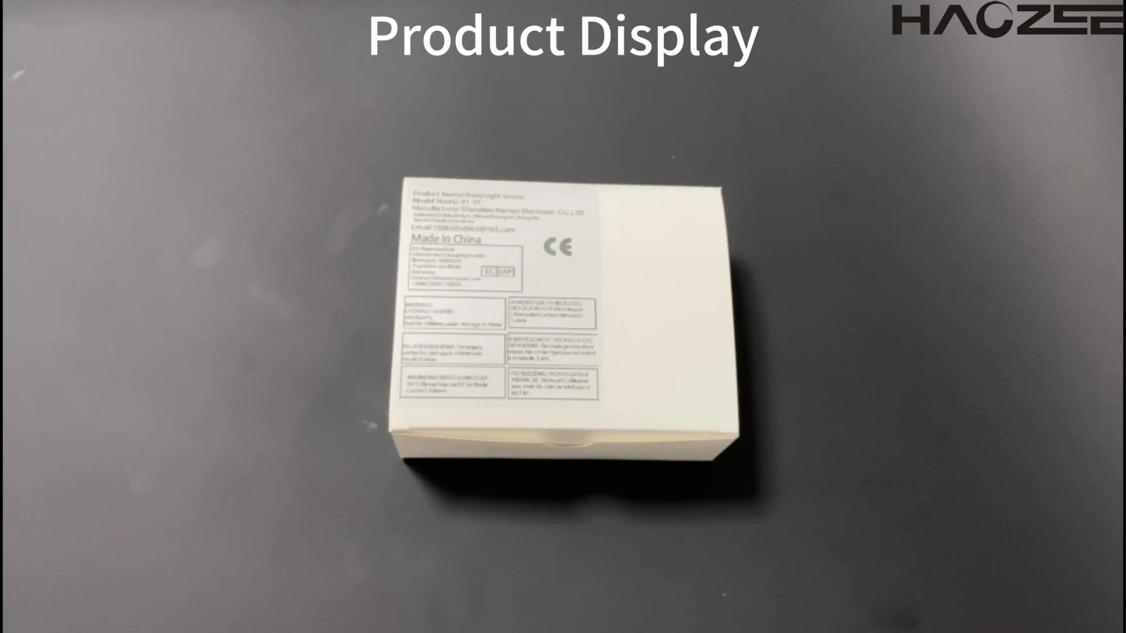 Suoumwa Zigbee Tuya Smart Rain Sensor with Light Detector, Solar Protection Class IPX6, Rain Detector, Waterproof, Remote