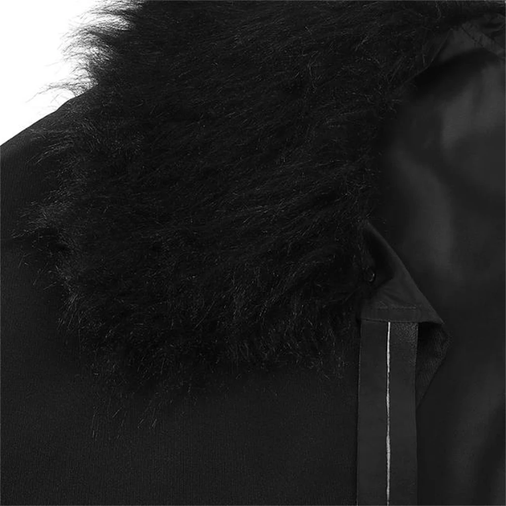 Description Picture 6 of itemHalloween Men Coat Retro Steampunk Cloak Cape Coat Dress Up Clothing Party Robe Male Black Long Outerwear