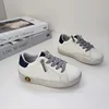 New Fashion Designer Girls Sneakers Kids Flat Running Shoes Toddler Super Star Glitter Sequin Low-top Casual Leather Board-shoe 6