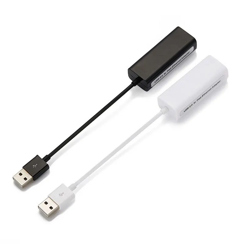 WiFi Adapter TypeC Network Card USB 2.0 to RJ45 Ethernet 100Mbps Network Adapter for Desktop Laptop Notebook