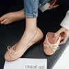 YAERNBig Size 42/43 Ladies Single Shoes Bowtie Flats Patent Leather Loafers Women Round Toe Roll-Up Shoes Woman Bridesmaid Flats 5