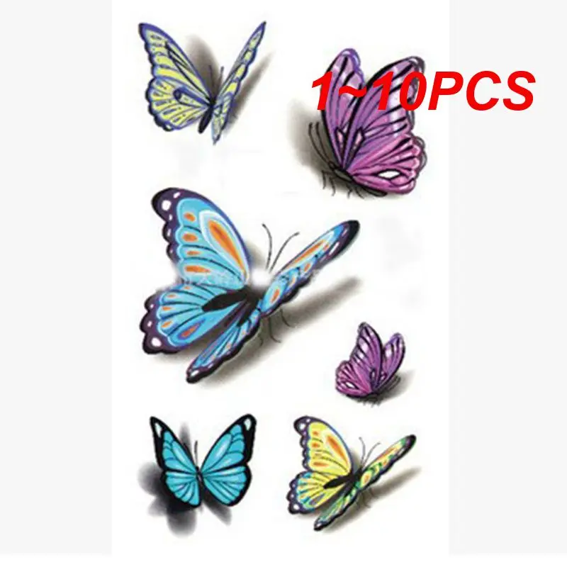 

1~10PCS Hot Sale Wrist Tattoo Stickers Temporary Body Art Waterproof Small Owl Butterfly Birds Fly Tattoo Pattern Tattoos