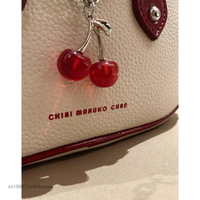 Cherry Maruko Cute Pattern Lychee Pattern Temperament Bag High