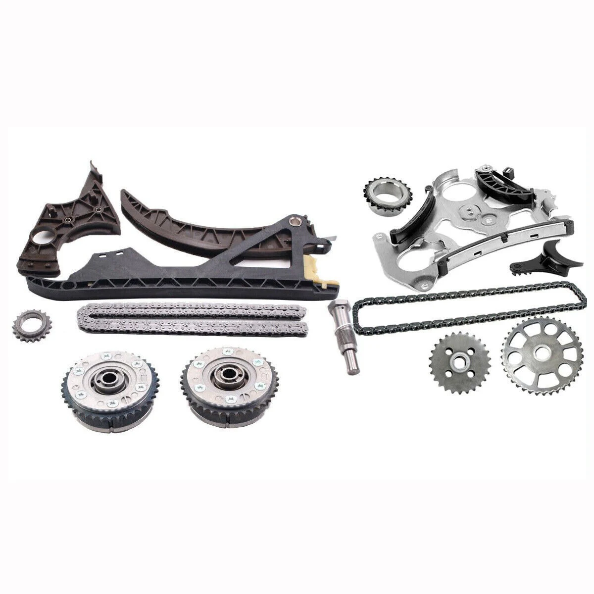 SUSUCAR Engine Rebuild Overhaul Kit With Crankshaft, Timing Chain Kit