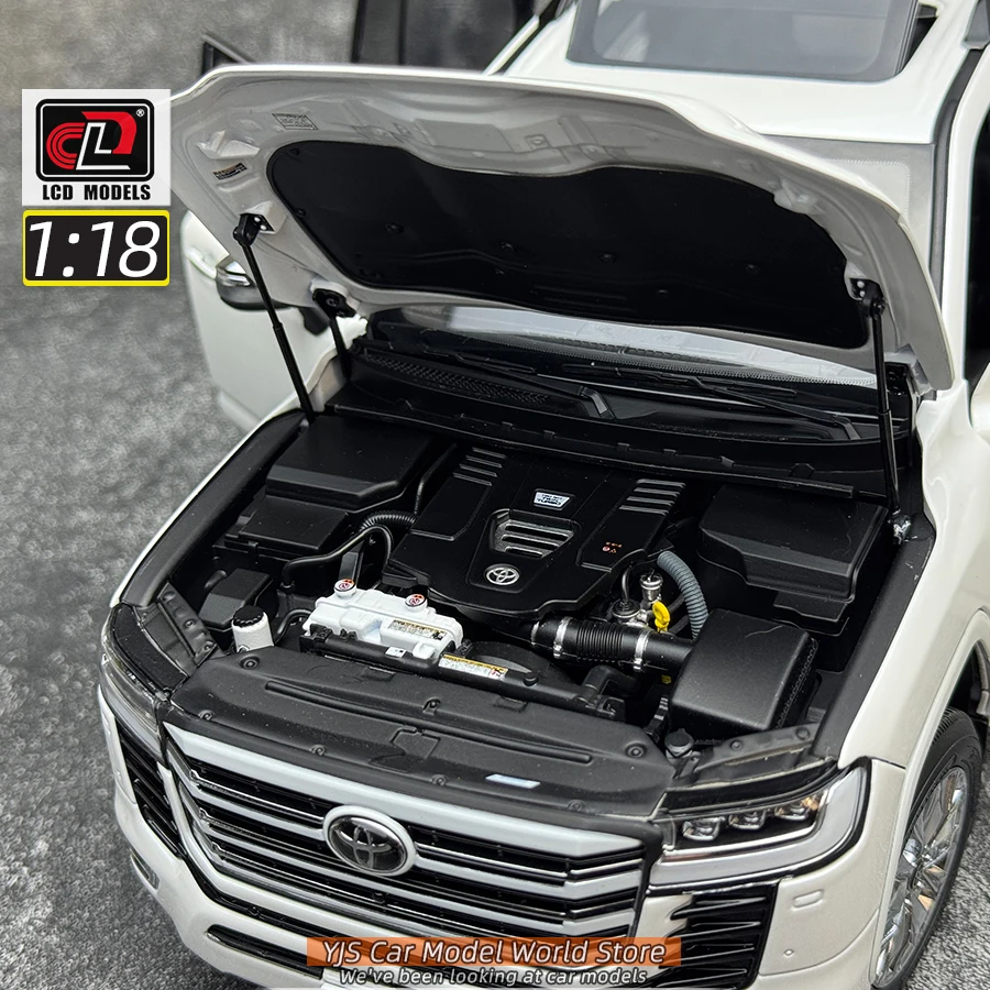 Se1b84d146796443f841f78c1d74f1e579 ランクル300 ZX 1/18 ダイキャスト模型 SUV ギフト コレクション
