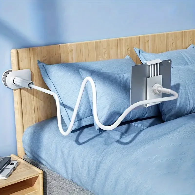 Universal 360° Rotating Tablet and Phone Holder with Adjustable Base