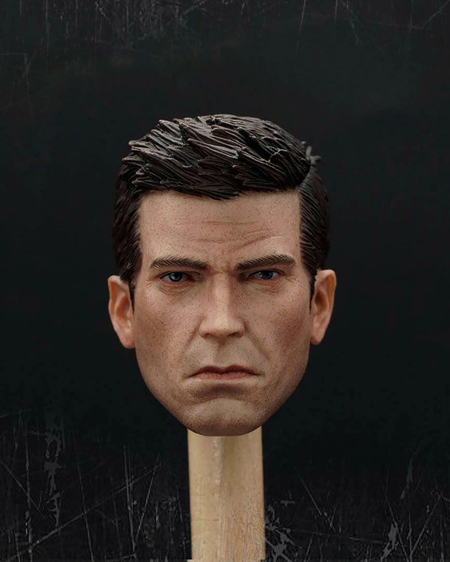 Game Ver. Big Boss Ben Arkham Knight Head Intagliato 1/6 Modello Fit 12 ''Hot Toys Action Figure