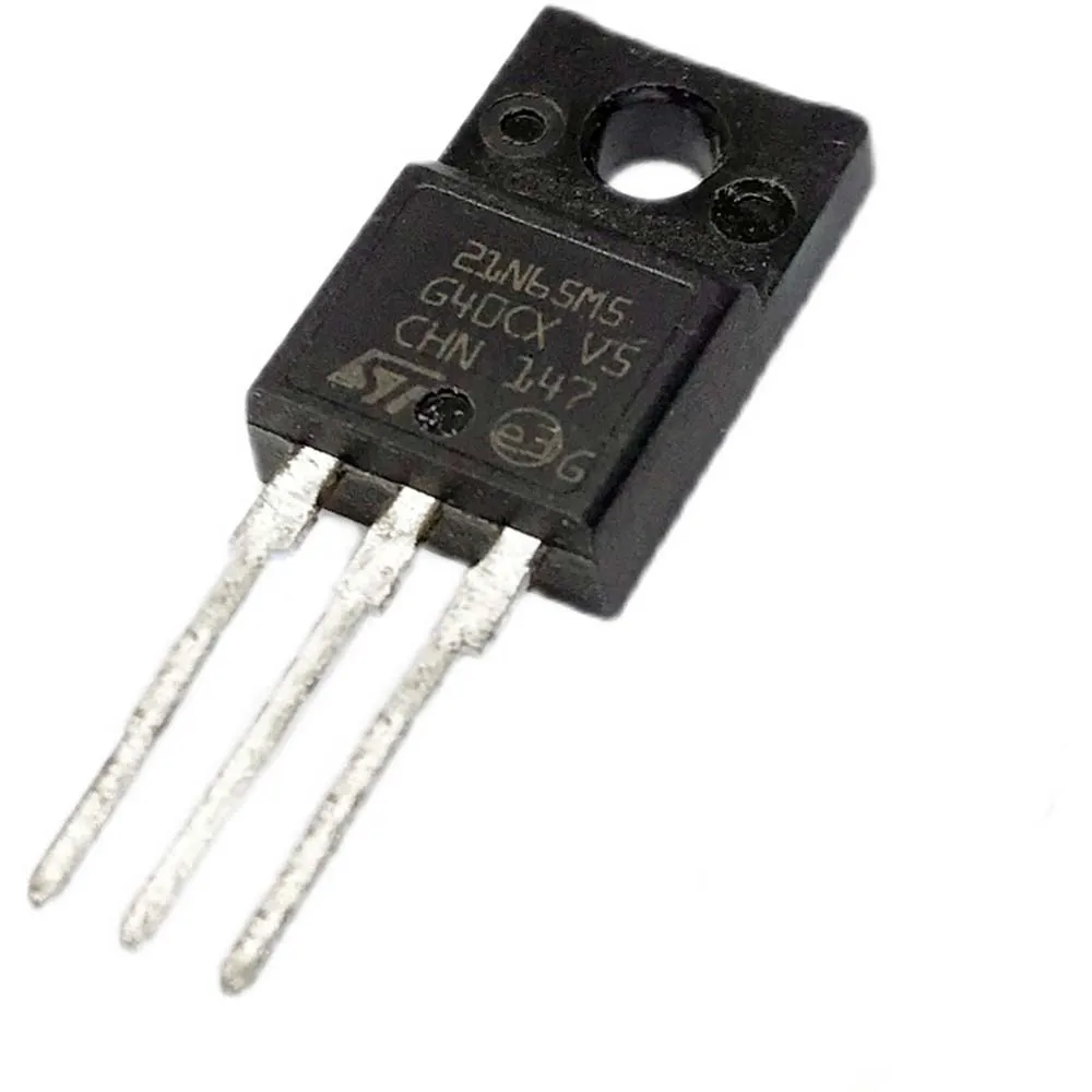 

STF21N65M5 21N65M5 TO-220 New and Original 5pcs/Lot
