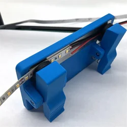 Enhanced LED Light Board Soldering Station - Precision Electronic Circuit Board Welding Fixture (Black)
