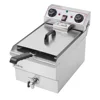 EH101V 8.5QT/8L Total Capacity 12.5qt/11.8l Stainless Steel Faucet Single Tank Deep Fryer 1700W Max 1
