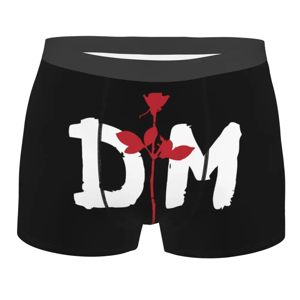 Custom Electronic Rock Depeche Cool Mode Boxers Shorts Men Briefs Underwear Cool Underpants
