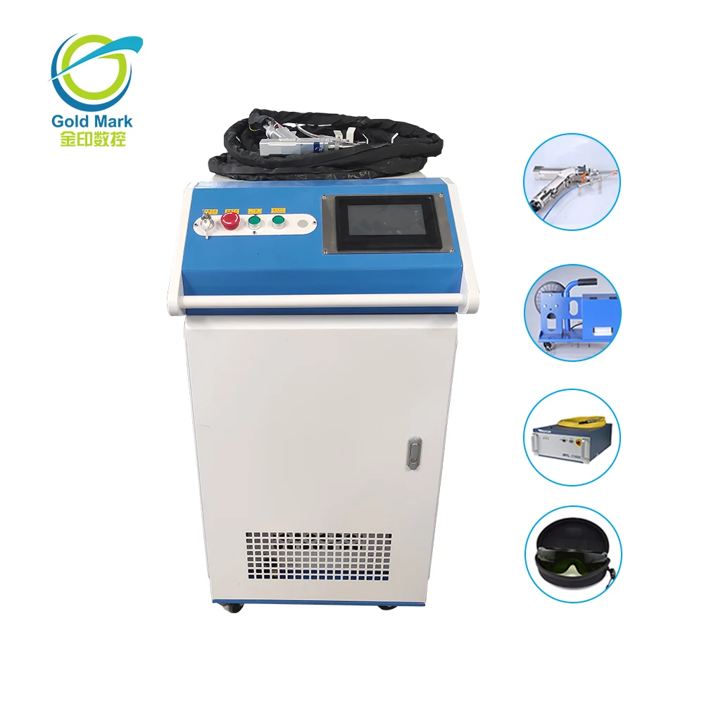 

Hot sale handheld portable Raycus 1000w 1500w 2000w cnc weld fiber lazer welder laser welding machine for metal copper