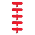 5Pcs Nylon Red