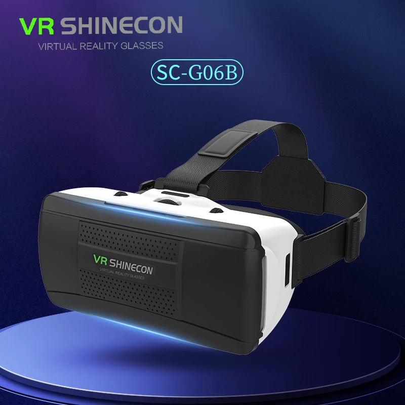 Visore VR 3D per Cellulare, Occhiali per Realtà Virtuale, Dispositivi con Lenti Viar, Controller di Gioco Intelligente per Smartphone, Set con Joystick - immagine 6