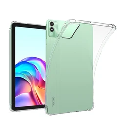 Soft TPU Shockproof Clear Protective Tablet Skin Shell Cover Case for Tecno Mega Pad 11.0 (Clear)