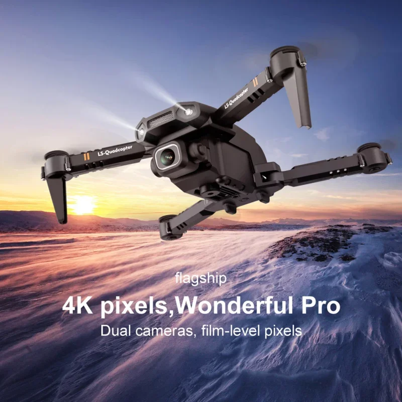 

XT6 Air Pressure Altitude Hold Foldable Quadcopter Mini Drone 4K 1080P HD Camera WiFi FPV RC Dron Kid Toy Boys GIfts