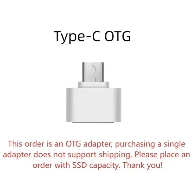 External Hard Drive 1TB Portable SSD 4TB High-speed Solid-state Drive 128TB Large Capacity Hard Drive for Laptops/PC/Phones/MAC