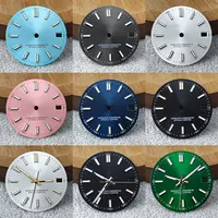 NH35 dial 28.5mm dial Watch S dial green Luminous dial Suitable for NH35 NH36 movement watch accessories