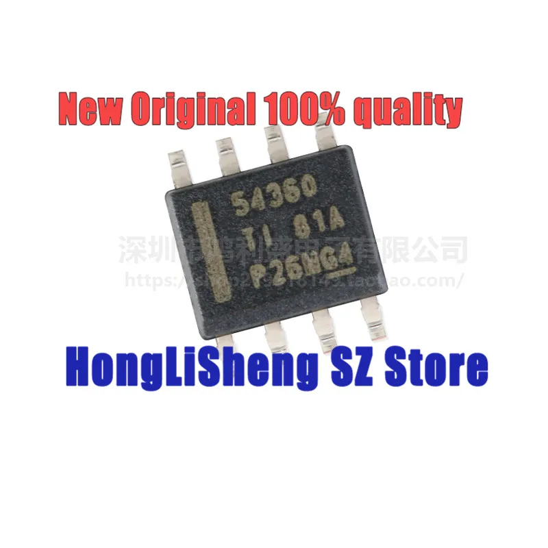 

5pcs/lot TPS54360DDAR TPS54360DDA TPS54360 54360 SOP8 Chipset 100% New&Original In Stock