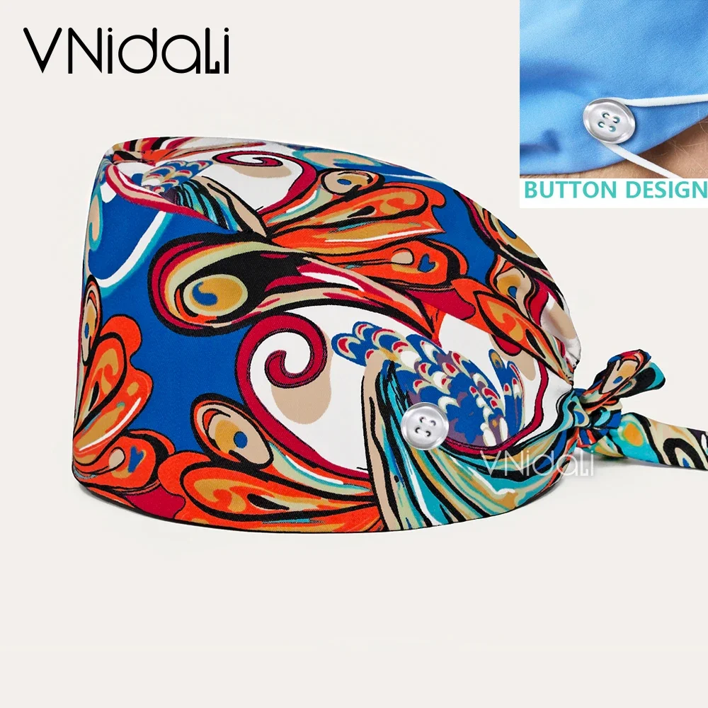 head cap nurse medical nursing caps operating caps Pet doctor nursing cap Health service cap medical supplies nursing head cap