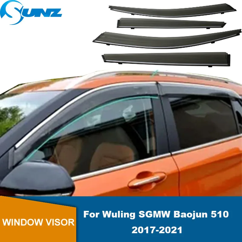 

Window Shield Guards For Wuling SGMW Baojun 510 2017 2018 2019 2020 2021 Car Window Visor Rain Guard Sun Shade Awnings Shelters