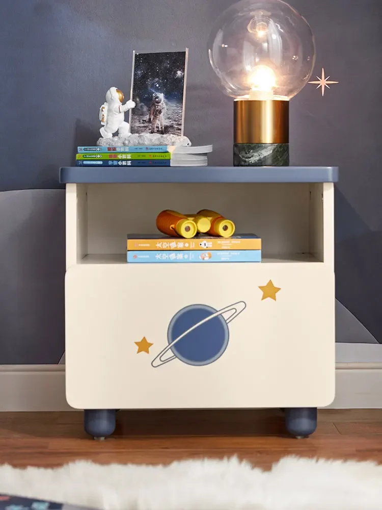 ~Modern simple small children's bedside table bedroom household small size storage bedside table