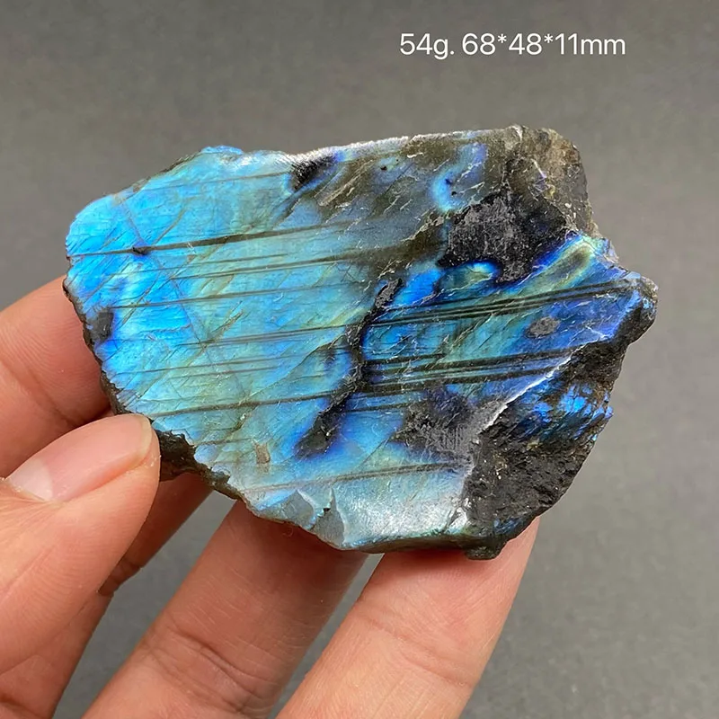 100%  Natural Labradorite Mineral Specimens Stones and Crystals Healing Crystal Collection