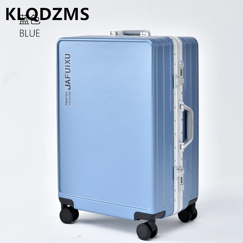 KLQDZMSLuggageTideAluminumFrameMuteWheelTravelBox20InchCabin