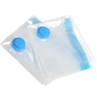 Vacuum Compress Storage Bag For Clothes 40x60cm 60x80cm Transparent Folding Home Travel Space Saver Reusable Sealed Vacuum Bags 1