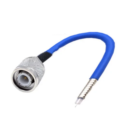 

1pcs RG402 Coaxial Cable TNC Male to Single End Cable RG-402 0.141" Semi-Flex Cable 50ohm 0.1-10m