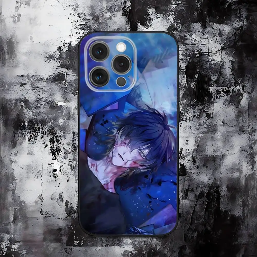 Towa Slow Damage Soft Silicone Black Phone Case