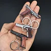 1:4 Scale Berta 92F Pistol Keychain Mini  Gun Metal Keyring Key chain toy guns fake gun  For Adult Kids  Gift decoration 6